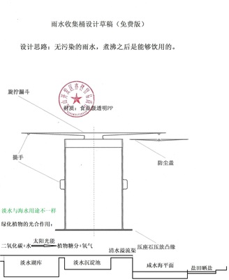 雨水收集桶设计草稿（免费版）